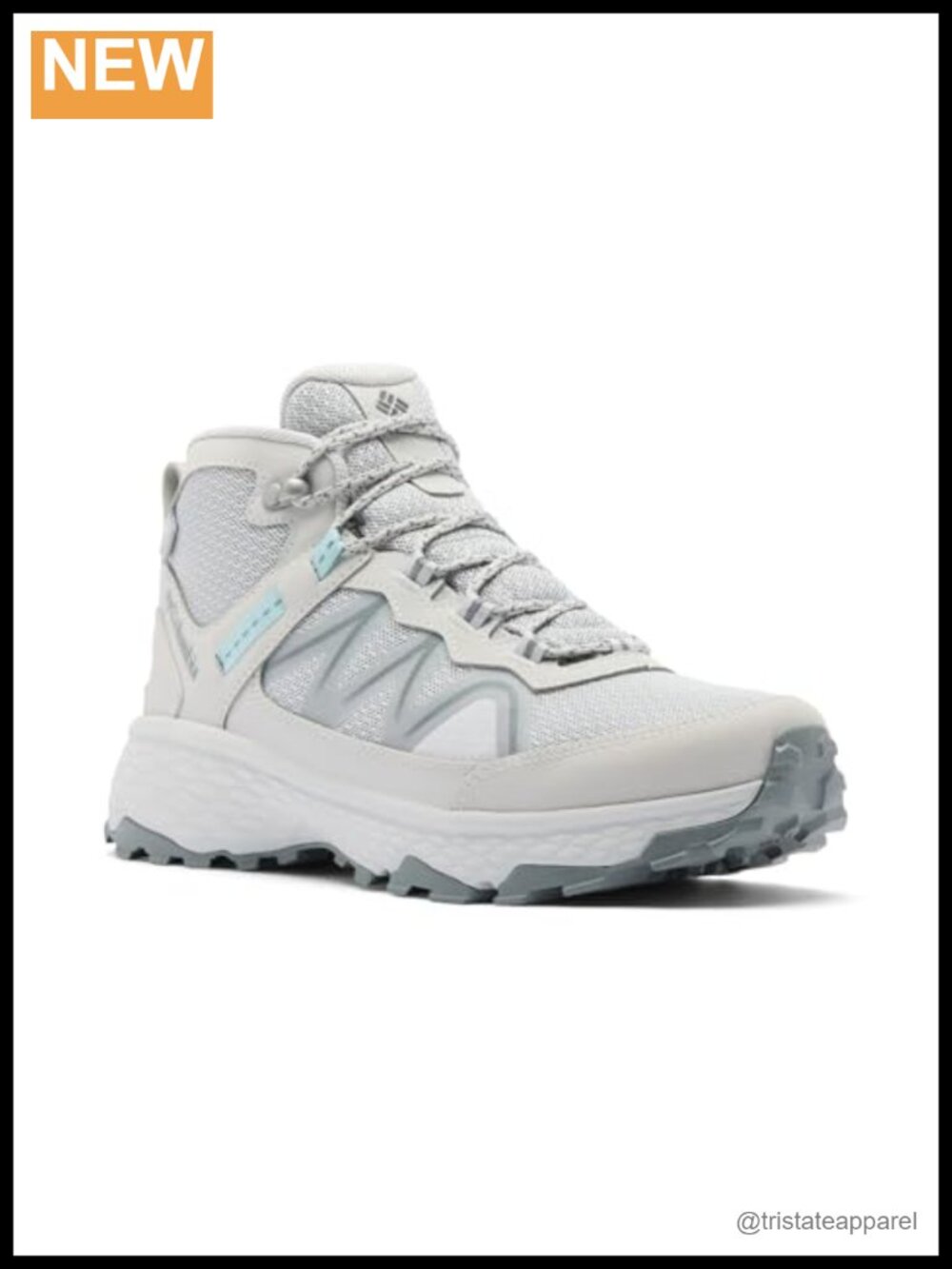 Women's Waterproof Hiking Boots Mid-Top Pull-On Trail Shoes